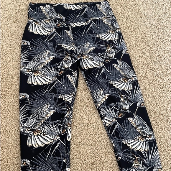 Lularoe hummingbird leggings - Picture 2 of 2